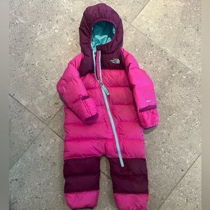 The North Face baby snowsuit